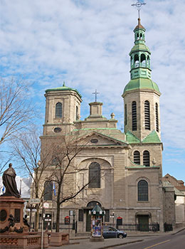 Basilique-cathédrale Notre-Dame de Québec.