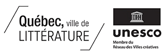 Logo Québec, ville de littérature UNESCO