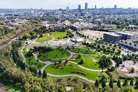 Réaménagement du parc de la Pointe-aux-Lièvres