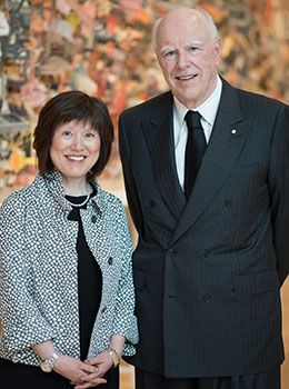 M. Michael Audain et M<sup>me</sup> Yoshiko Karasawa