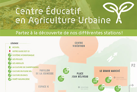 Plan des stations de démonstration