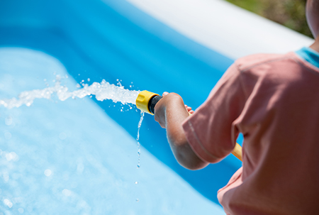 Remplissage des piscines