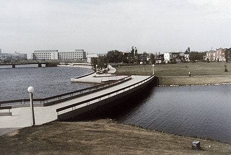 Les berges avant les travaux