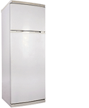 Réfrigérateur blanc de format standard.
