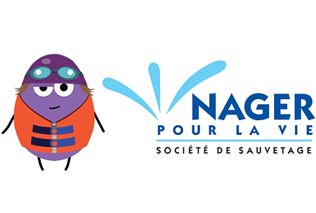 Nager pour la vie. Société de sauvetage.