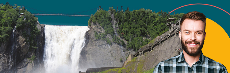 Bandeau d'en-tête du conseil de quartier des Chutes-Montmorency