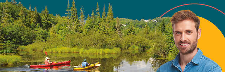 Bandeau d'en-tête du conseil de quartier de Lac-Saint-Charles