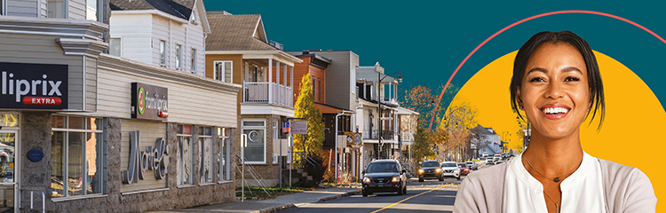 Bandeau d'en-tête du conseil de quartier de Loretteville