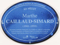 CAILLAUD-SIMARD, Marthe