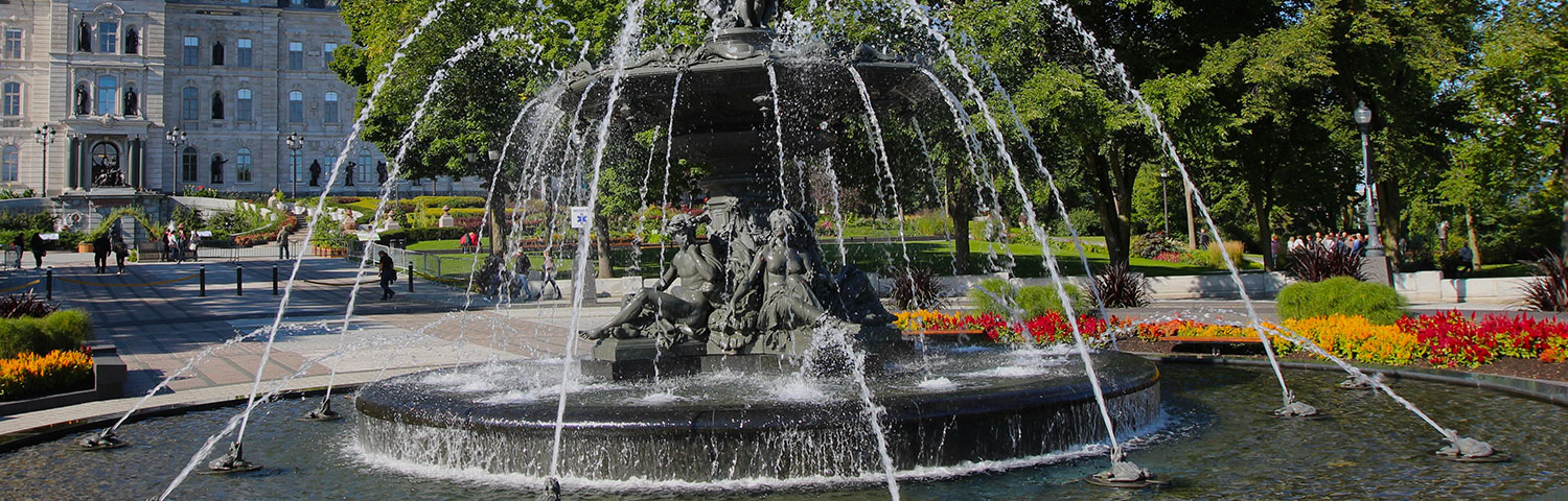 Ville de Québec - Fontaine de Tourny