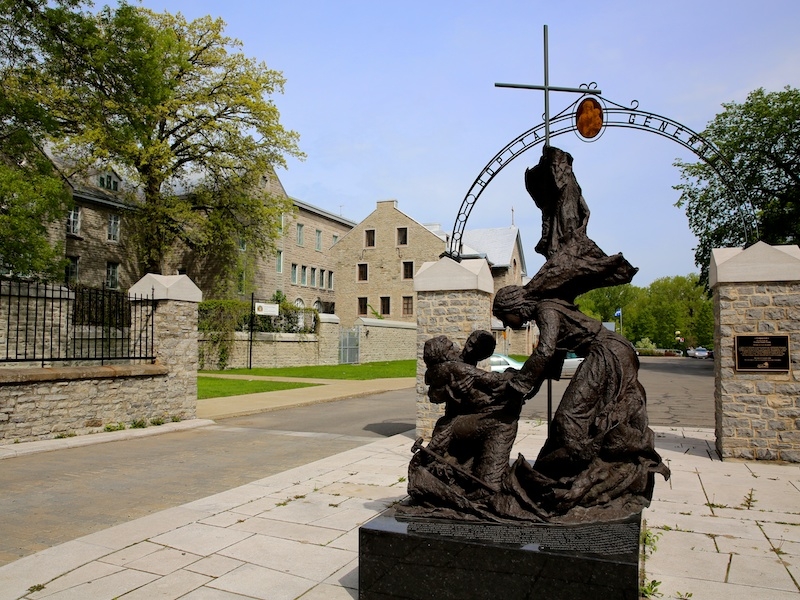 Hôpital général et le monastère des Augustines