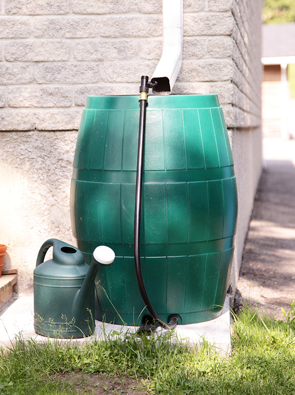 Collecteur eau de pluie - Bac récupération d'eau