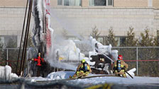 Fuite de gaz à l’Hôpital de l’Enfant-Jésus en novembre 2014.