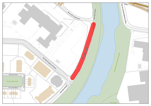 Carte de la zone de stationnement VR-01