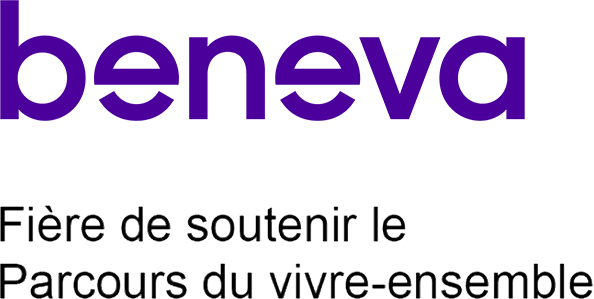 Beneva. Fière de soutenir le Parcours du vivre-ensemble.