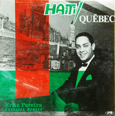 Pochette de l'album Haïti/Québec, chansons d'amour de Fritz Pereira