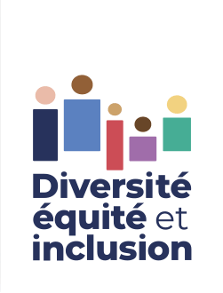 Logo Diversité, équité et inclusion